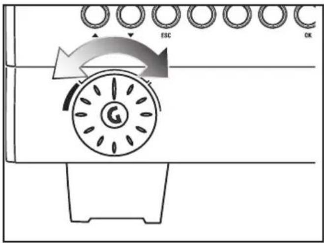 GAGGIA Titanium Plus - RÉGLAGE DE LA DOSE A MOUDRE (FIG.11) - 2