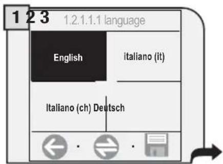 GAGGIA Platinum Vogue - SETTING THE LANGUAGE - 1