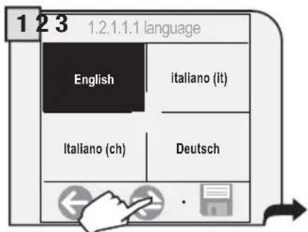 GAGGIA Platinum Vogue - SELECTIONNER LA LANGUAGE - 1