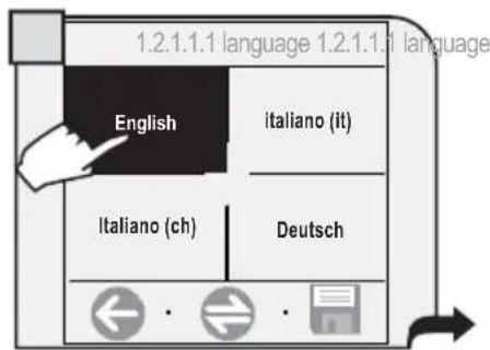 GAGGIA Platinum Vogue - SETTING THE LANGUAGE - 2