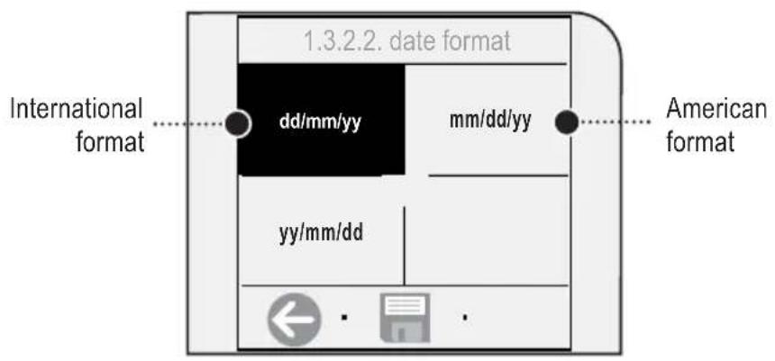 GAGGIA Platinum Vogue - Date format - 2