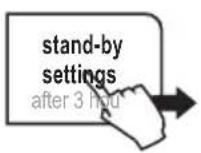 GAGGIA Platinum Vogue - STAND-BY SETTINGS - 1