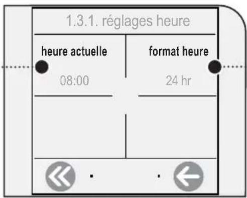 GAGGIA Platinum Vogue - RéGLAGES DE L'HEURE - 2