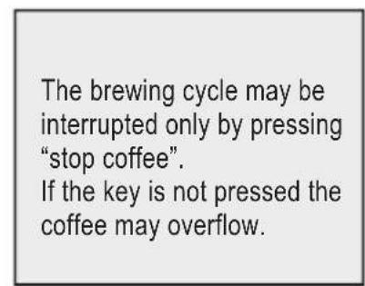 GAGGIA Platinum Vogue - ESPRESSO / COFFEE / LONG COFFEE PROGRAMMING - 7