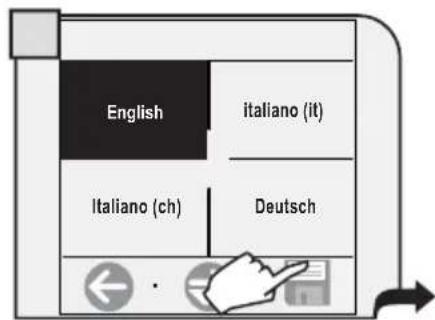 GAGGIA Platinum Vogue - SETTING THE LANGUAGE - 3