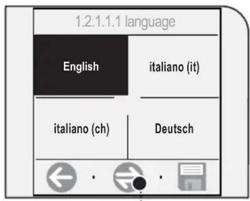 GAGGIA Platinum Vogue - «LANGUAGE» MENU - 3
