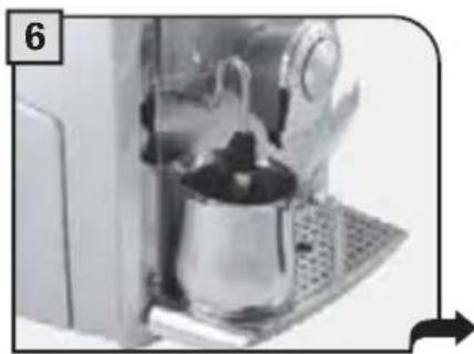GAGGIA Platinum Vogue - MISE EN MARCHE DE LA MACHINE - 6