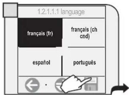 GAGGIA Platinum Vogue - SELECTIONNER LA LANGUAGE - 3