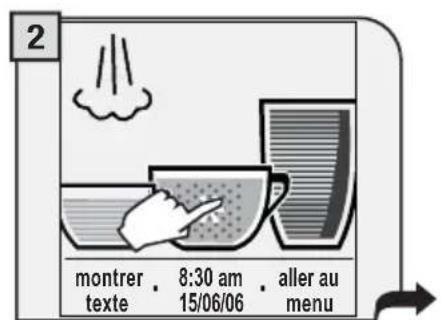 GAGGIA Platinum Vogue - VERSER UNE SEULE MESURE DE CAFÉ MOULU À LA FOIS. IL EST IMPOSSIBLE DE DISTRIBUTER DES X CAFÉS EN MÉME TEMPS. - 2
