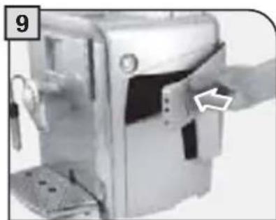 GAGGIA Platinum Vogue - CLEANING THE BREW GROUP. - 9