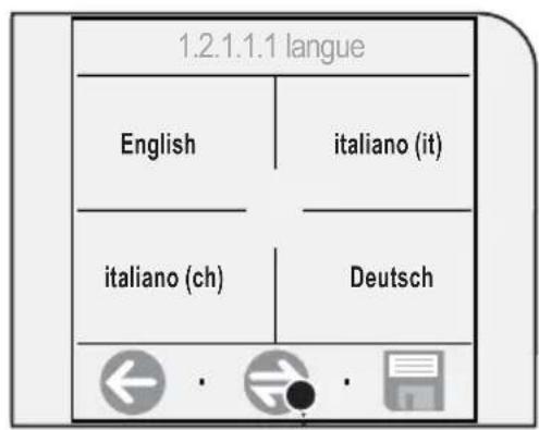 GAGGIA Platinum Vogue - MENU «LANGUE» - 3