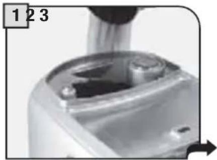 GAGGIA Platinum Vogue - MISE EN MARCHE DE LA MACHINE - 1