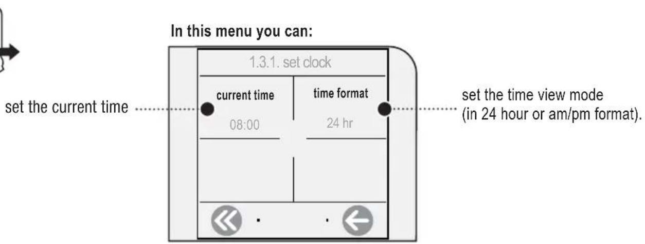 GAGGIA Platinum Vogue - SET CLOCK - 2
