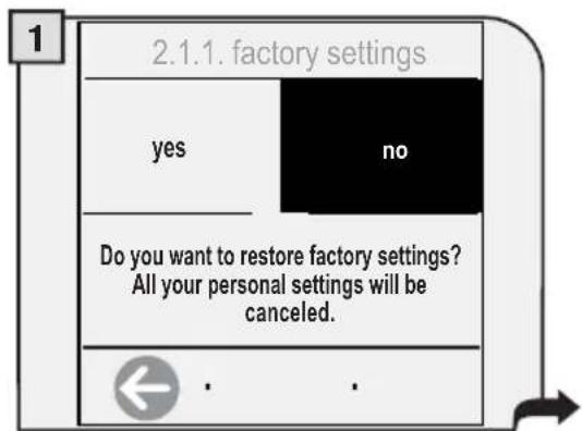 GAGGIA Platinum Vogue - FACTORY SETTINGS - 2