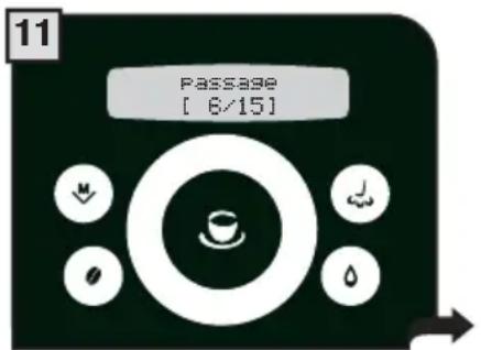 GAGGIA Platinum Swing Up - PENDANT CETTE OPÉRATION, LA PRESENCE D'UNE PERSONNE EST NÉCESSAIRE. ATTENTION! NE JAMAIS UTILISER DE VINAIGRE POUR DÉTARTRER LA MACHINE. - 11