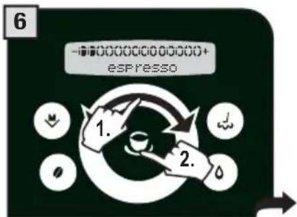 GAGGIA Platinum Swing Up - 2.PROGRAMMING FROM THE "BEVERAGE SETTINGS" MENU - 8