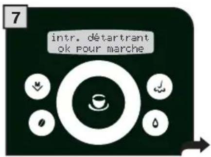 GAGGIA Platinum Swing Up - PENDANT CETTE OPÉRATION, LA PRESENCE D'UNE PERSONNE EST NÉCESSAIRE. ATTENTION! NE JAMAIS UTILISER DE VINAIGRE POUR DÉTARTRER LA MACHINE. - 7