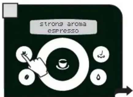 GAGGIA Platinum Swing Up - 2.PROGRAMMING FROM THE "BEVERAGE SETTINGS" MENU - 3