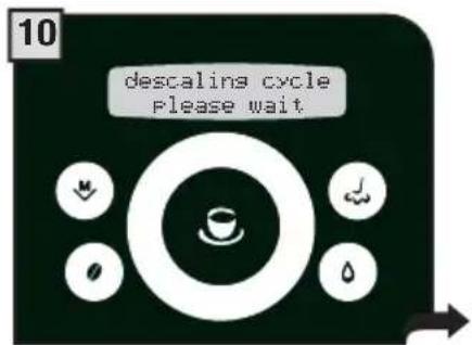 GAGGIA Platinum Swing Up - WARNING! NEVER USE VINEGAR AS A DESCALER. - 9