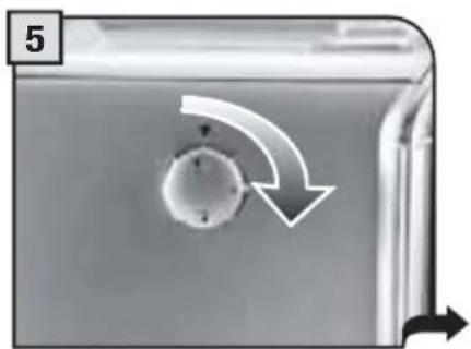 GAGGIA Platinum Swing Up - La charge du filtré - 5