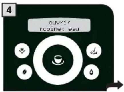 GAGGIA Platinum Swing Up - PENDANT CETTE OPÉRATION, LA PRESENCE D'UNE PERSONNE EST NÉCESSAIRE. ATTENTION! NE JAMAIS UTILISER DE VINAIGRE POUR DÉTARTRER LA MACHINE. - 4