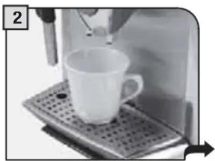GAGGIA Platinum Swing Up - CAFÉ EXPRESSO / CAFÉ / CAFÉ ALLONGÉ - 2