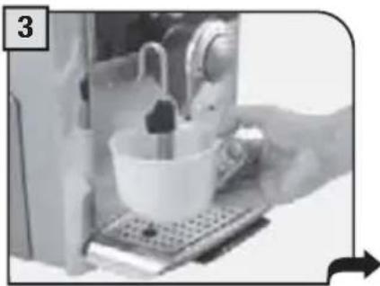 GAGGIA Platinum Swing Up - MAKING CAPPUCCINO - 4