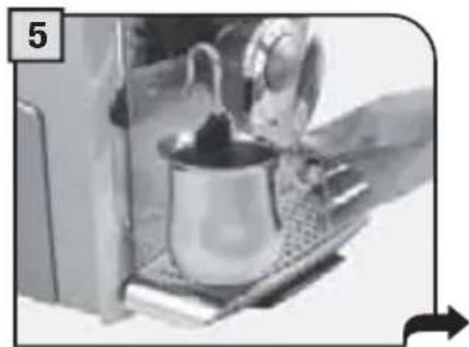 GAGGIA Platinum Swing Up - DISPENSING STEAM - 6