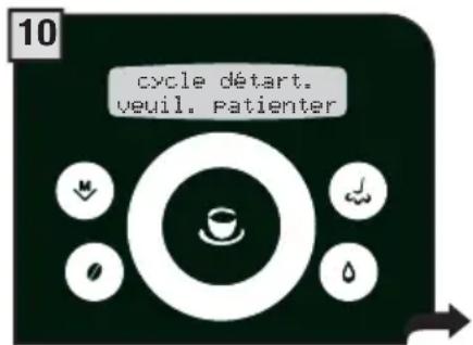 GAGGIA Platinum Swing Up - PENDANT CETTE OPÉRATION, LA PRESENCE D'UNE PERSONNE EST NÉCESSAIRE. ATTENTION! NE JAMAIS UTILISER DE VINAIGRE POUR DÉTARTRER LA MACHINE. - 10
