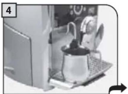 GAGGIA Platinum Swing Up - La charge du filtré - 4