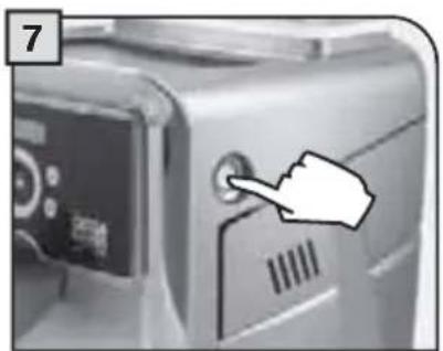 GAGGIA Platinum Swing Up - MISE EN MARCHE DE LA MACHINE - 7