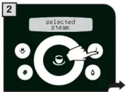 GAGGIA Platinum Swing Up - MAKING CAPPUCCINO - 3