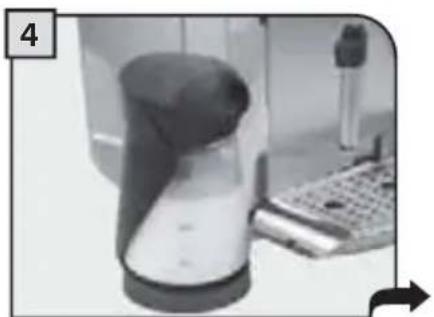 GAGGIA Platinum Swing Up - MAKING CAPPUCCINO - 16