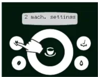 GAGGIA Platinum Swing Up - MACHINE SETTINGS - 1