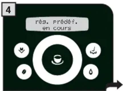 GAGGIA Platinum Swing Up - RÉTABLIR RÉGLAGES - 6