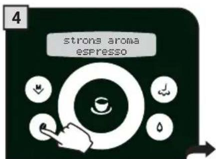 GAGGIA Platinum Swing Up - ESPRESSO / COFFEE / LONG COFFEE - 4