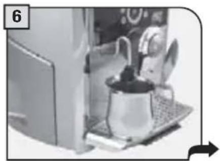 GAGGIA Platinum Swing Up - MISE EN MARCHE DE LA MACHINE - 6