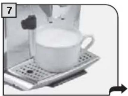 GAGGIA Platinum Swing Up - MAKING CAPPUCCINO - 8