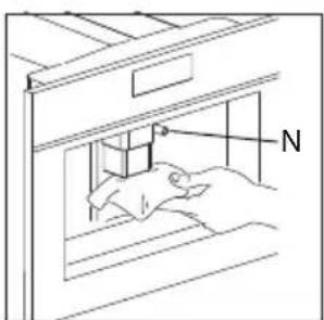 Pelgrim IKM614 - Cleaning the drip tray (F) - 3