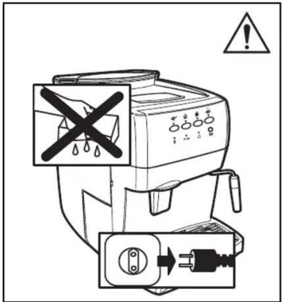 PRINCESS Espresso & Coffee Centre 242154 - PRECAUZIONI IMPORTANTI - 7