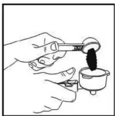 MEDION MD 17116 - Using the espresso machine - 1