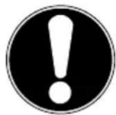 MEDION MD 14020 - WAARSCHUWING! - 1