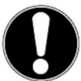 MEDION MD 14020 - WARNUNG! - 1