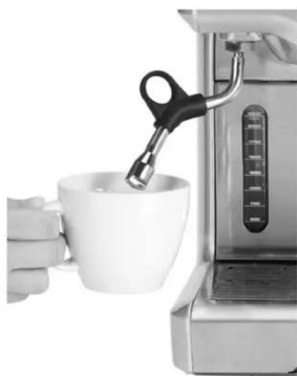 Solis Espresso Master 113 - Using the hot water function - 2
