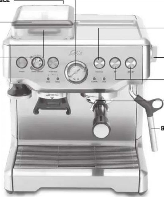 Solis Barista Pro 114 - Système Dual Wall Crema moderne - 1