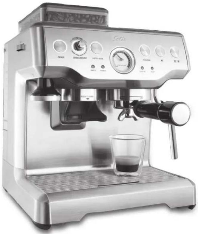 Solis Barista Pro 114 - FAMILIARISEZ-VOUS AVEC VOTRE MACHINE A ESPRESSO SOLIS BARISTA PRO - 1