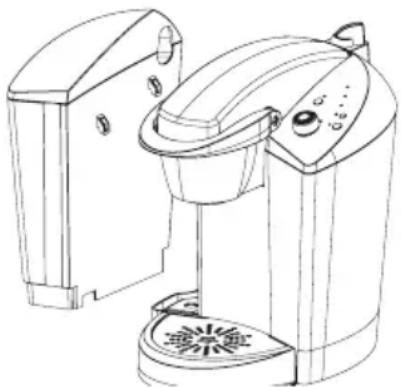 Keurig Office Pro B145 - Préparation de votre cafetière - 1