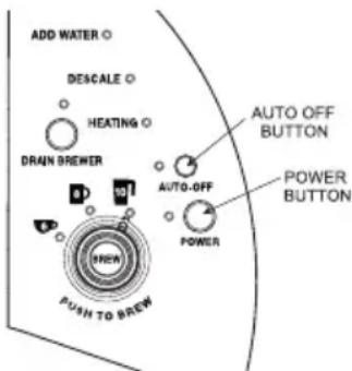 Keurig Office Pro B145 - LED Control Center - 1
