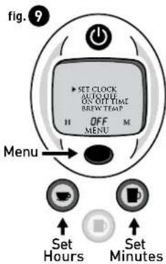 Keurig B60 Special Edition - Setting the Clock - 1