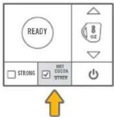 Keurig KCup 2.0 Brewer K350 - Select a Brew Size. Select STRONG if desired. (STRONG setting is for coffee.) - 2